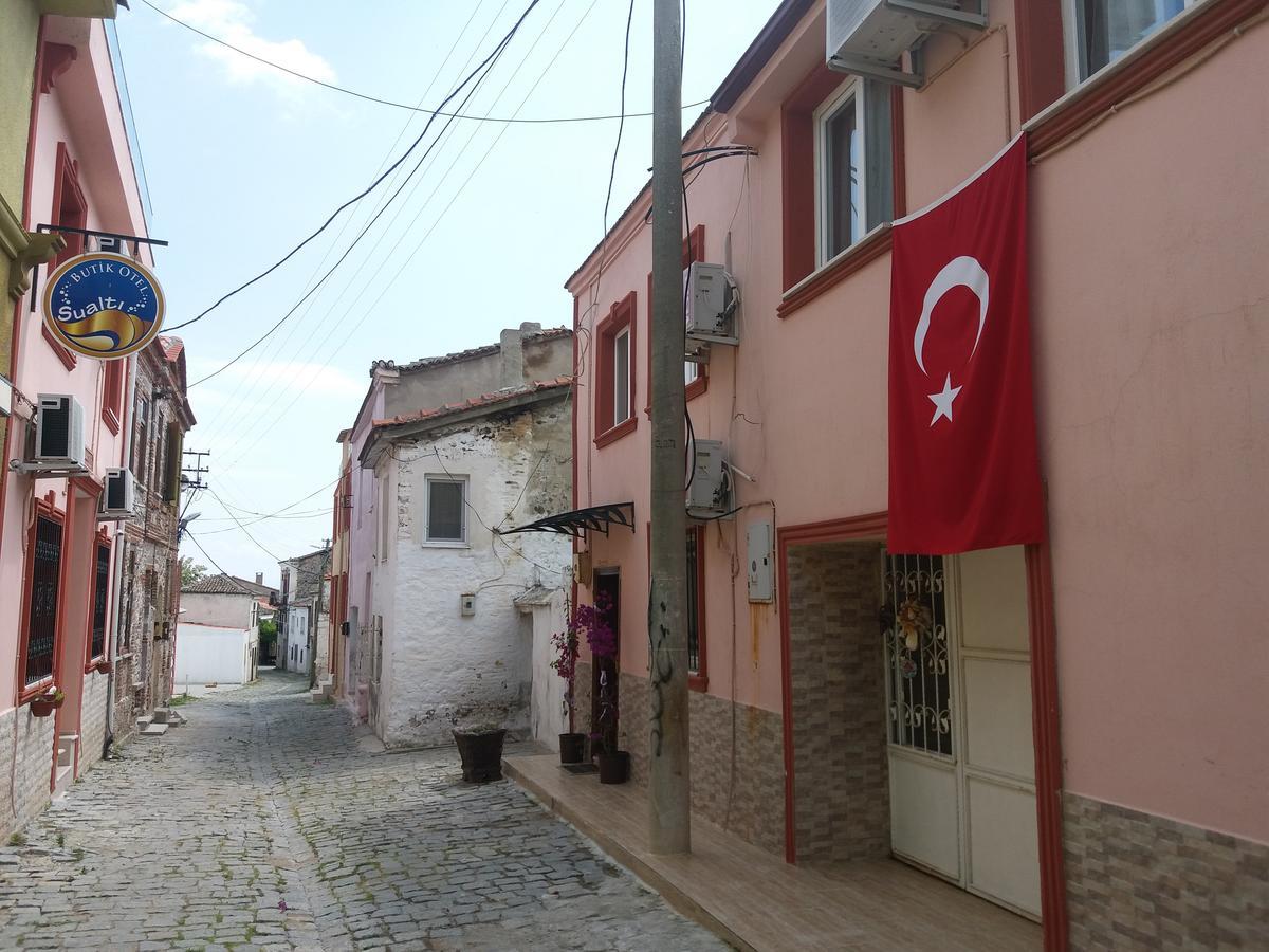 Sualti Hotel Ayvalı Exterior foto